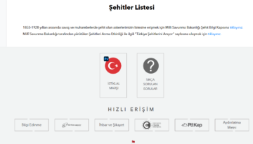 MSB şehit bilgisi sorgulama ekranı: Sosyal medyada “Şehit Bilgi Kapısı” gündem oldu