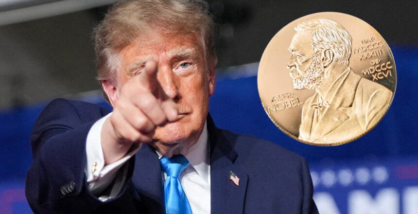 Nobel Barış Ödülü üzerinde ABD Başkanı Trump’ın “hayaleti” dolaşıyor