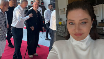 Nurgül Yeşilçay’dan Cem Yılmaz’a gönderme. “Kadının yaşıyla ilgili espri yapanlar bastonla yürüyor”
