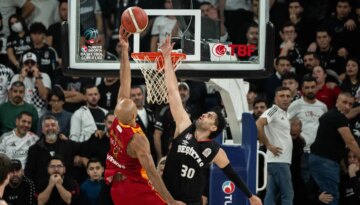 Poradaki derbide Beşiktaş, Galatasaray MCT Technic’e şans tanımadı