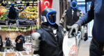 Robot zabıta esnaf denetimine çıktı: Pastırma ikram ettiler, güldüren diyaloglar yaşandı