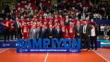 Şampiyonlar Kupası Şampiyonu, Ziraat Bankkart’ı 3-1 yenen Galatasaray