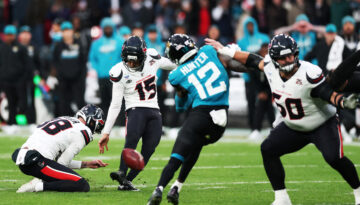 Texans, Jaguars’ı Fairbairn’in yaklaşık 45 metreden attığı saha golüyle devirdi