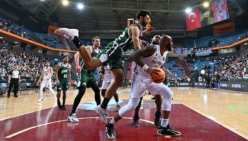 Trabzonspor, potada Avrupa yolculuğuna Nanterre’yi uzatmada yenerek başladı