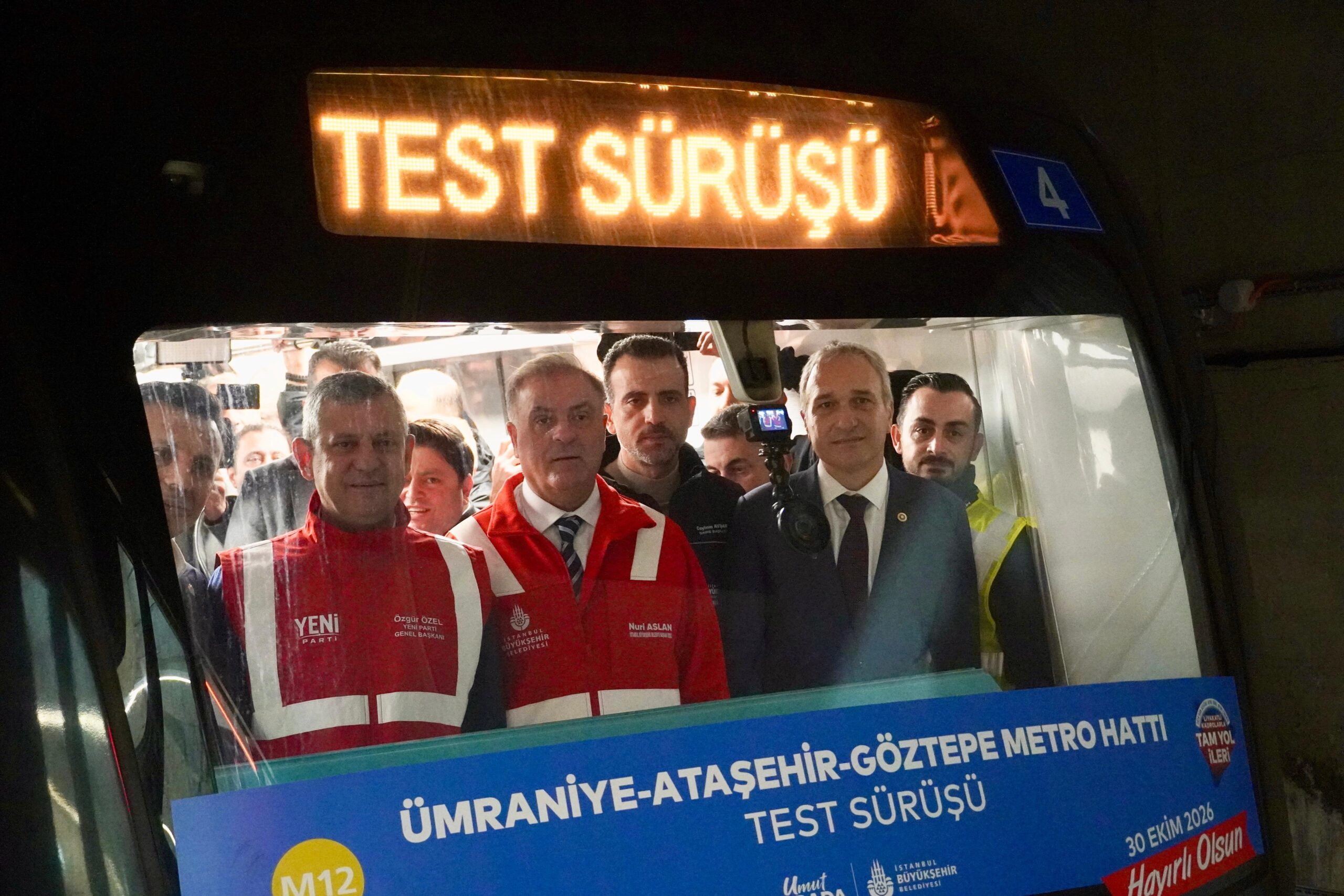 Üç raylı sistemle bağlanacak. Test sürüşü yapıldı, İstanbul’un yeni metro hattı açılıyor