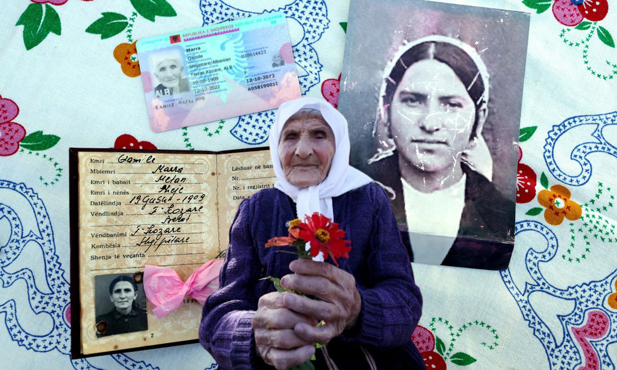 Umurunda değil ama dünyanın en yaşlı kadını. 117 yaşındaki Kamile nine doktor yüzü bile görmedi