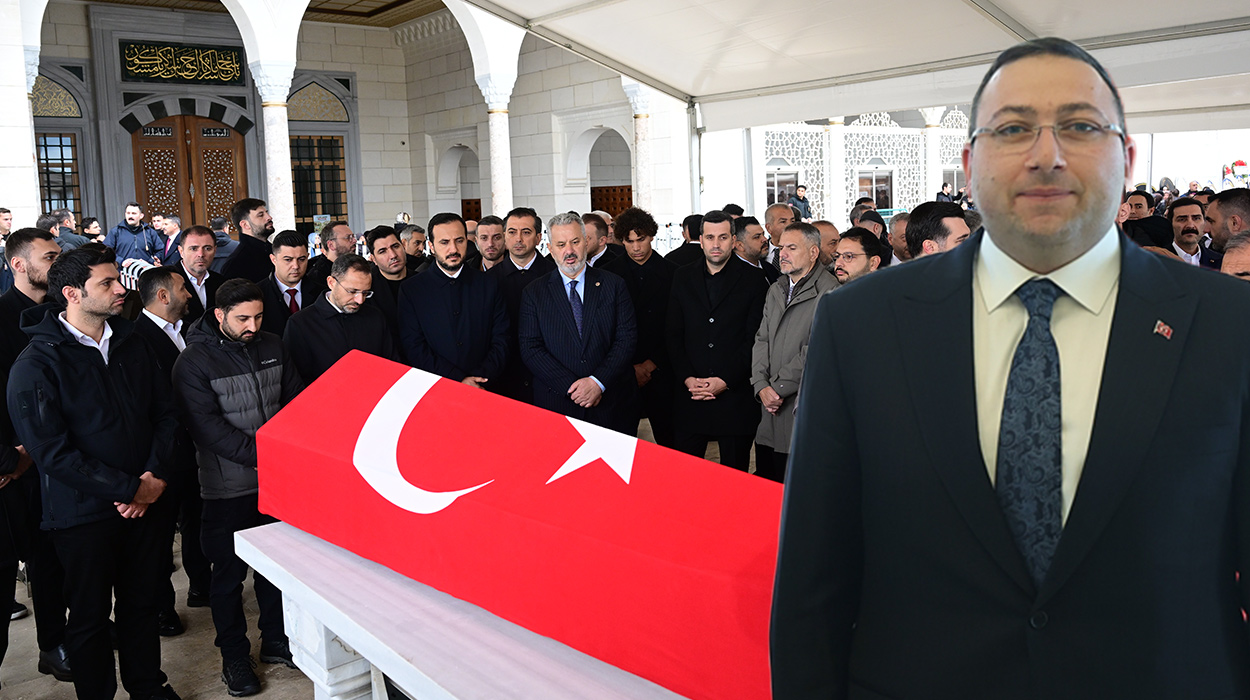 Üsküdar Belediye Başkanvekili Dündar Ziya Gültekin son yolculuğuna uğurlanıyor
