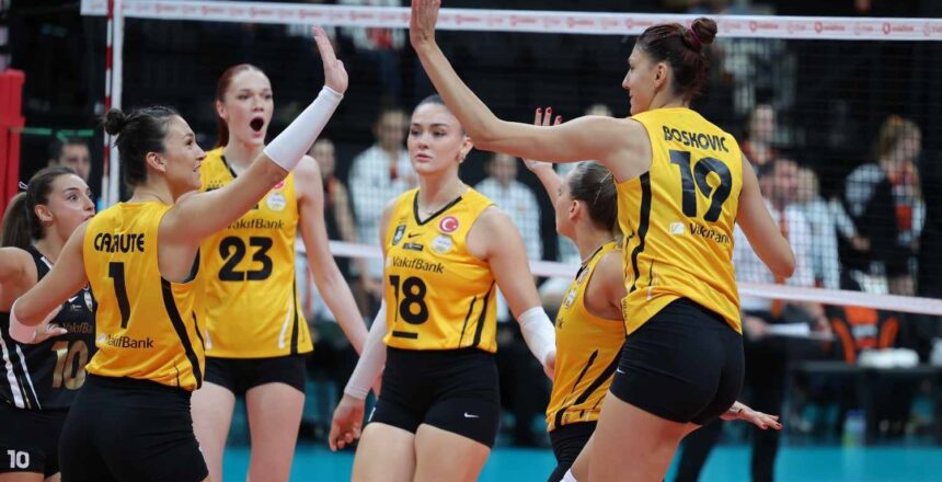 VakıfBank’tan Eczacıbaşı karşısında muhteşem geri dönüş