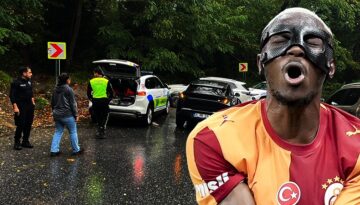 Victor Osimhen’in sevgilisi kaza yaptı