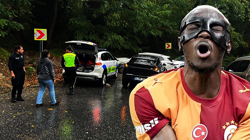 Victor Osimhen’in sevgilisi kaza yaptı