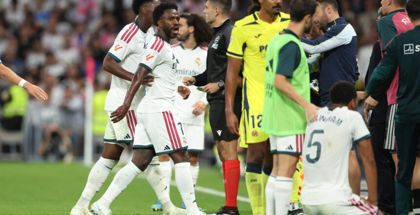 Vinicius saç çektiği için atıldı. Real Madrid Villarreal’i tek golle geçti